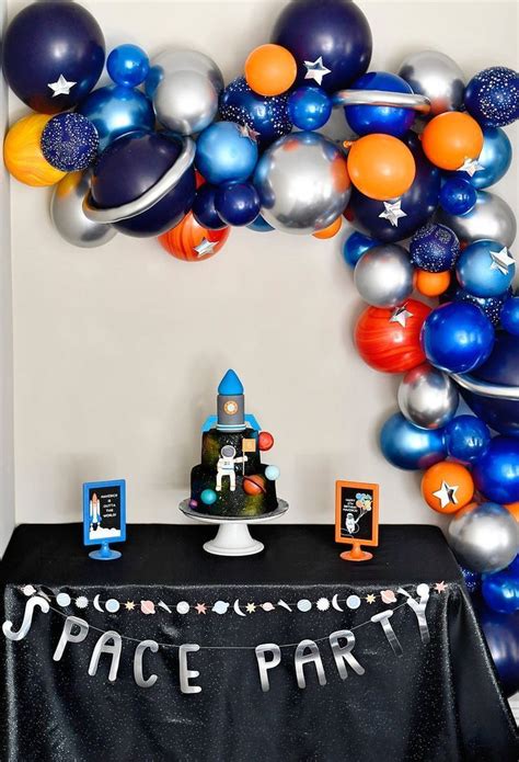 Happy Birthday B 2nd Birthday Party Themes Space Birthday Party Boy