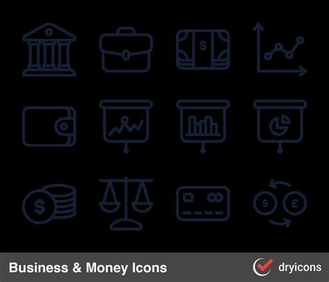 Try arranging your icons inside a circle or square painted in your corporate colors. Business Card Icons Vector Free Download at GetDrawings | Free download