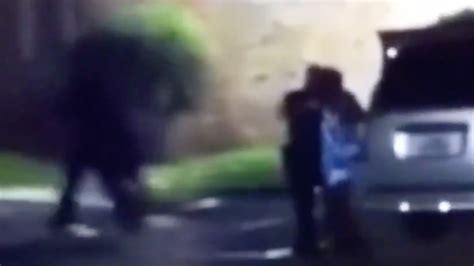 horrific video shows alleged pregnant woman being shot by police