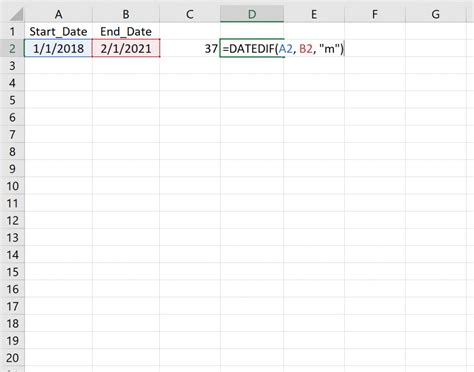 Cómo Calcular La Diferencia Entre Dos Fechas En Excel En 2022 → Statologos®