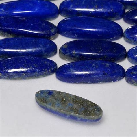 43 Carat Bright Blue Lapis Lazuli Gem From Afghanistan