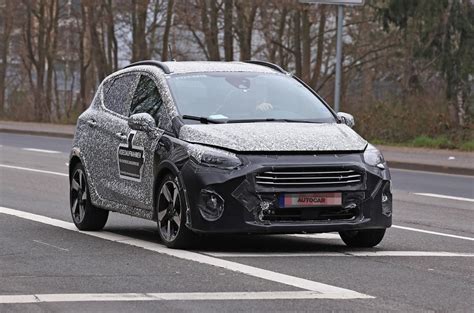 Ford Fiesta Active Prototype Previews 2022 Facelift Autocar