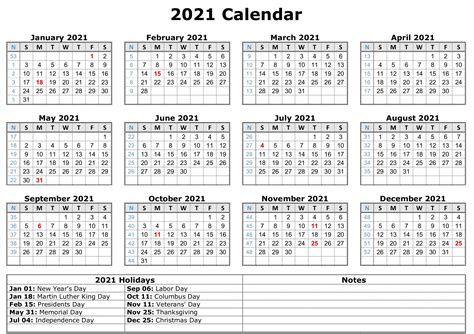 2021 2021 School Year Calendar Printable Calendar Printables Free Blank