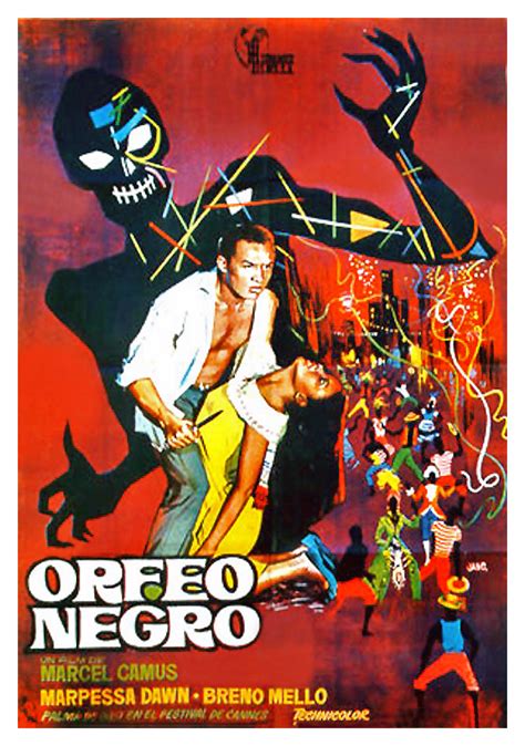 Movie Covers Black Orpheus Orfeu Negro By Marcel Camus