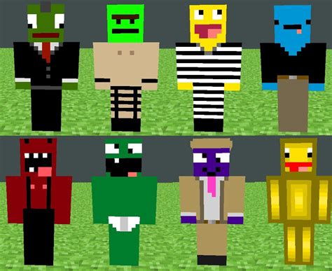Derp Skin Pack Minecraft Project Derp Minecraft Projects Mario Characters