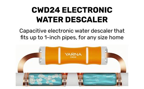 Yarna Capacitive Electronic Water Descaler System Alternative No Salt