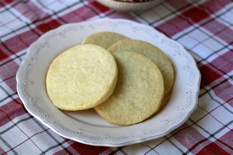 Meyer Lemon Shortbread Cookies The Merry Gourmet