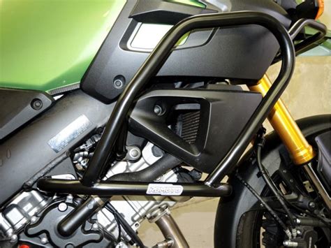 War nur 4 wochen montiert also. Suzuki DL 1000 V-Strom 2014 + Sturzbügel - schwarz