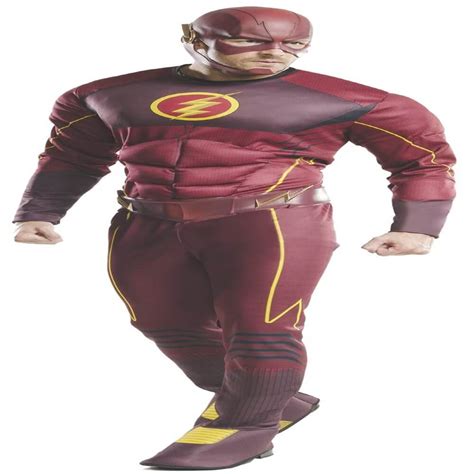 Adult Deluxe Flash Costume Standard India’s Premium Party Store Wanna Party