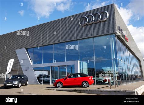 Audi Car Dealership Belfast Northern Ireland Uk Stock Photo Alamy