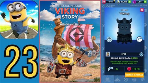 Despicable Me Minion Rush Special Mission Viking Story Gameplay