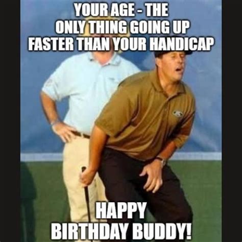 20 Funny Happy Birthday Golf Memes Free Download