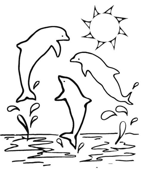 Delphin malvorlagen kostenlos zum ausdrucken ...