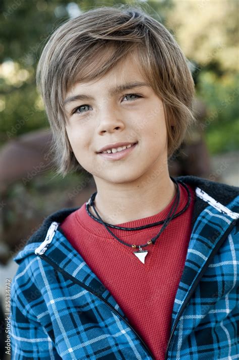 Cute Young Boy Stock Foto Adobe Stock