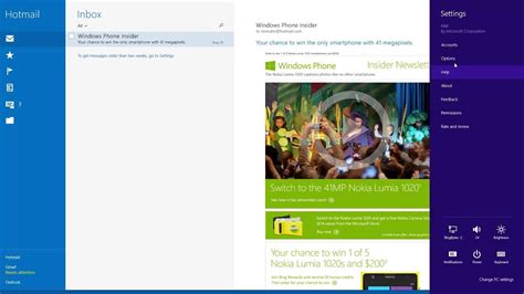 Get free outlook email and calendar, plus office online apps like word, excel and powerpoint. Windows Mail App on Windows 8.1- Review - YouTube