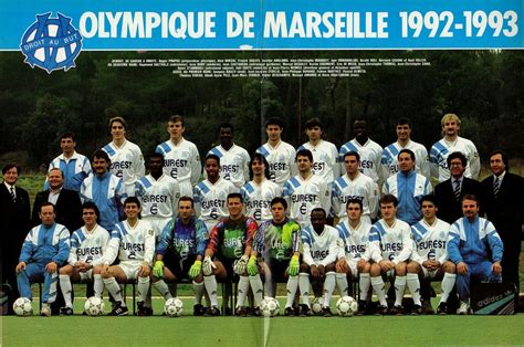 Olympique De Marseille Saison 1992 1993