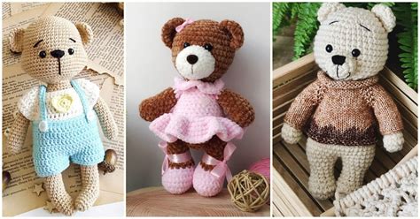 crochet teddy bear pdf amigurumi free pattern lovelycraft atelier yuwa ciao jp