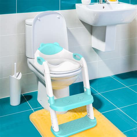 Buy 711tek Potty Training Seat With Double Step Stool Ladder 2022