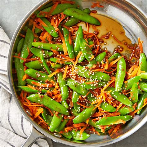 Sesame Sugar Snap Peas Recipe Eatingwell