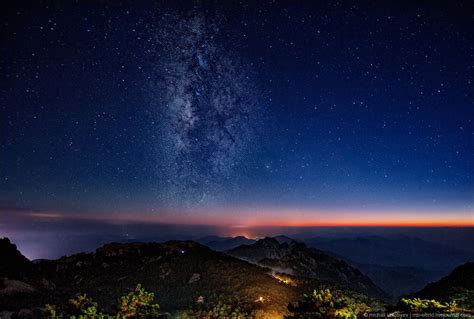Milky Way China By Michail Vorobyev Milky Way Photo Night Skies