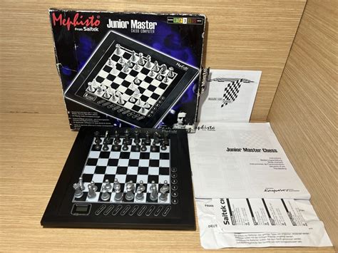 Kasparov Chess Chess Saitek Mephisto Junior Master Ebay