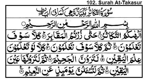 Surah Takasur Quran Quran Quotes Inspirational Quran Quotes Verses
