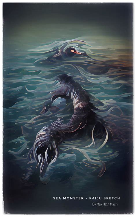 Max Henriquez Kaiju And Sea Monsters Concept Art