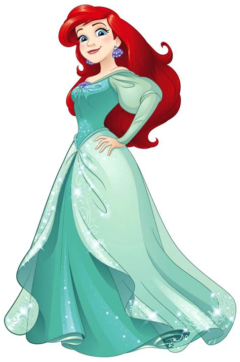 Ariel In Her Turquoise Green Dress Ariel Disney Disney Girls Jean