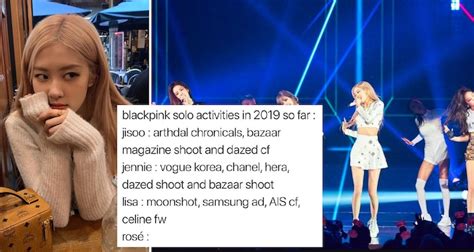 Blackpink Fans Outraged After Learning Ros Is Allegedly The Most Mistreated Member Of The Group