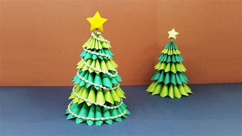 How To Make A Beautiful 3d Paper Christmas Tree Amazing