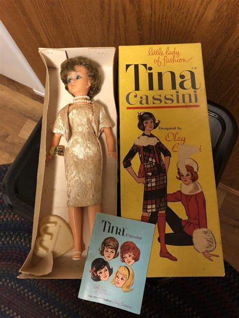 Vintage Tina Cassini Doll 8015b Brunette Hair Dressed In Evening Star New In Box 1912941607