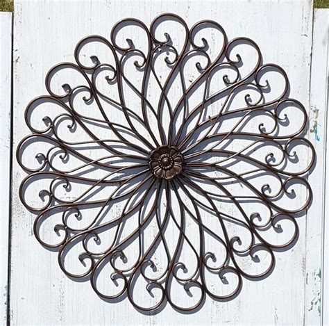 Items Similar To 30 Large Wrought Iron Wall Decor Contemporary Metal