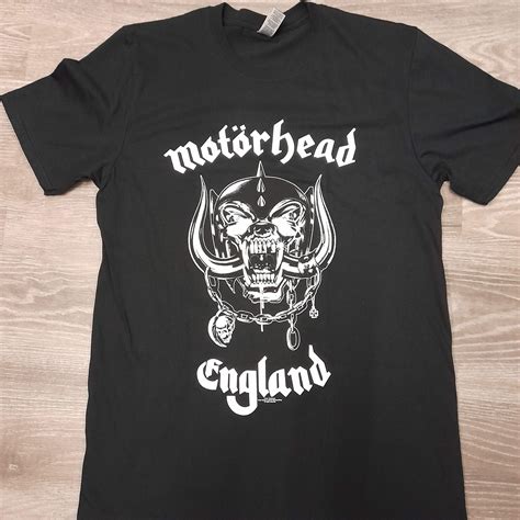 Motorhead Offizielles Motorhead T Shirt Motorhead England Etsy