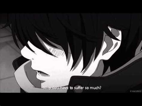 Anime boy, cat, raining, scenic, sad, loneliness. Anime boys sad - YouTube