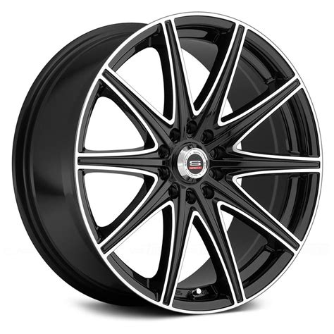 Spec 1® Sp 14 Wheels Gloss Black With Machined Accents Rims