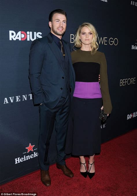Alice Eve At The Premiere For Chris Evans Directorial Debut Before We