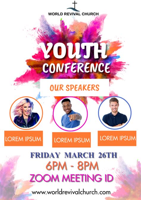 Copy Of Youth Conference Postermywall