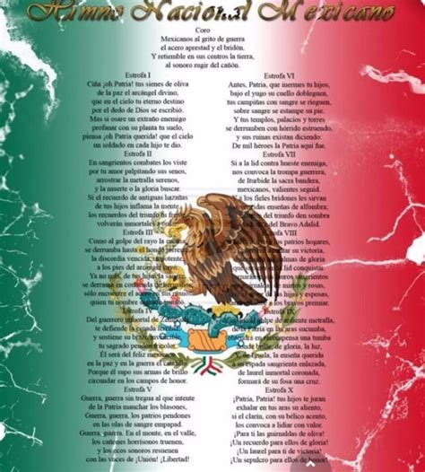 ¿quién Compuso La Letra Del Himno Nacional De México