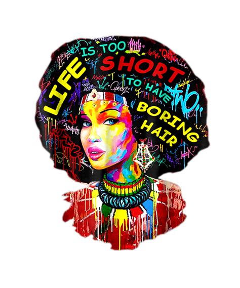 The history of black hair and beauty culture mirrors the intricacy of both african and american cultures. Black History Month Afro Word Art Natural Hair T-shirt ...