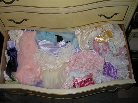 sissies should have a tidy pantie drawer wet panties crotchless panties panties and lingerie