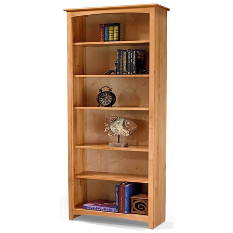 Archbold Furniture Bookcases 84 Tall Bookcase With 5 Shelves Wilson