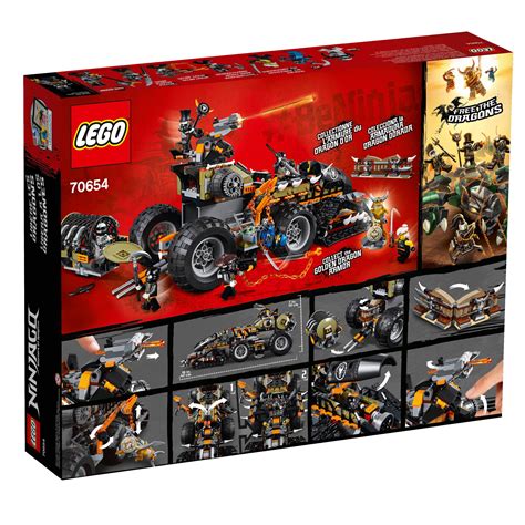 Buy Lego Ninjago Dieselnaut 70654 Ninja Warrior Tank Building Toy