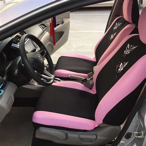 cheap autoyouth new arrival pink car seat covers butterfly embroidery woman seat covers joom