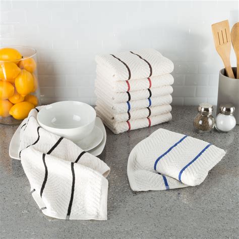 Where is my towel? translation:où est ma serviette ? Somerset Home, 8 Pack, Kitchen Towel Set, Dish Towels, 100 ...