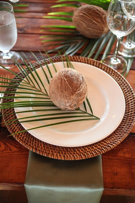 Coconut Wedding Ideas Perfect For A Tropical Themed Celebration