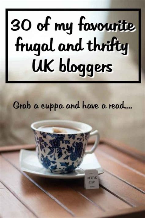 A Few Of My Favourite Uk Frugal And Thrifty Bloggers The Diary Of
