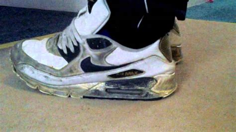 nike air max 90 scally trashed trainers youtube