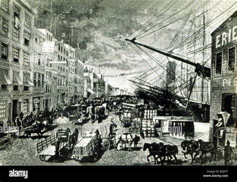 New York City South Street And The Seaport Circa Al Smiths Childhood