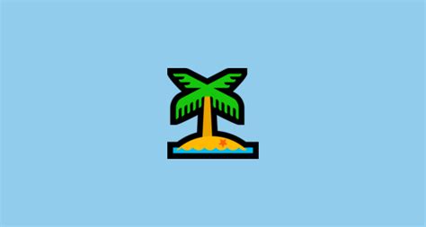 🏝️ Einsame Insel Emoji On Microsoft Windows 10 Creators Update