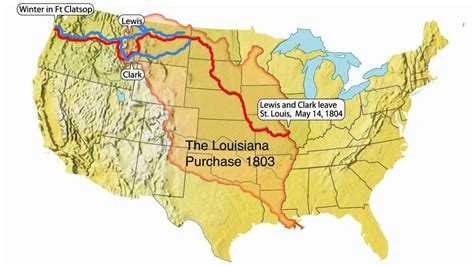 The Expedition Of The New Land Begins At The Missouri River